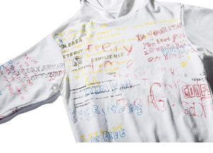 Shibuya graffiti hoodie