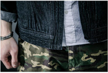 Load image into Gallery viewer, Kanji denim jacket