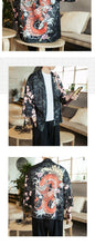 Load image into Gallery viewer, Sakura dragon kimono style T-shirt