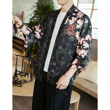 Load image into Gallery viewer, Sakura dragon kimono style T-shirt