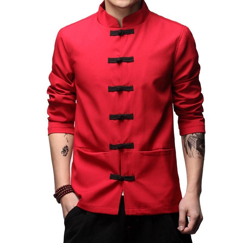 Solid Tang Dynasty inspired jacket – High Street Beast