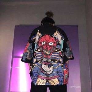 Japanese oni kimono T-shirt