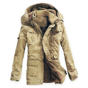 Casual fleece lining jacket