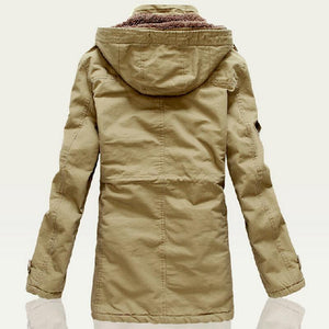Casual fleece lining jacket