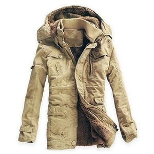Casual fleece lining jacket