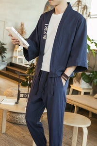 Chinese hanfu jacket pants set