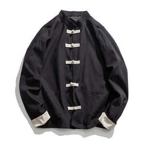 Retro solid Tang Dynasty jacket