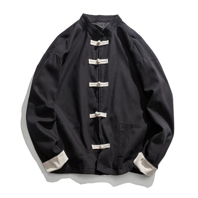 Retro solid Tang Dynasty jacket