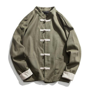 Retro solid Tang Dynasty jacket