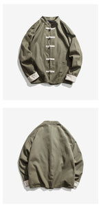 Retro solid Tang Dynasty jacket