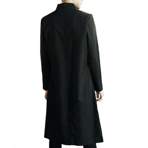 Flying crane trench coat