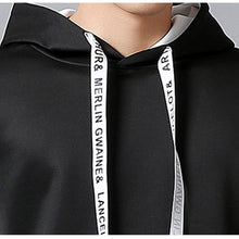 Load image into Gallery viewer, Patchwork street style hoodie + sweatpants set