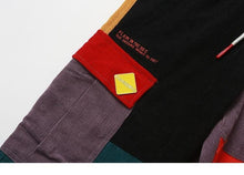 Load image into Gallery viewer, Corduroy patchwork street style pants