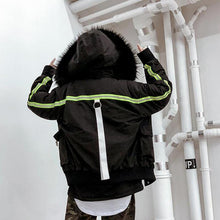 Load image into Gallery viewer, Large hood reflector camo jacket