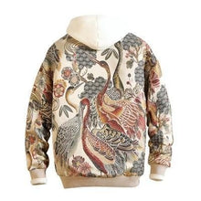 Load image into Gallery viewer, Japanese ancient crane embroidery jacket