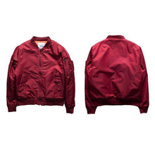 Load image into Gallery viewer, Basic bomber jacket thin/thick ver.