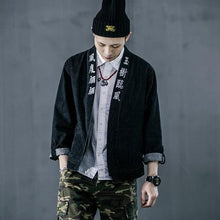 Load image into Gallery viewer, Kanji denim jacket