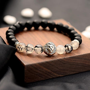 Glacier earth stone bracelet