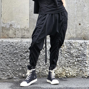 Goth punk harem pants