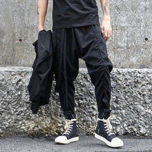 Load image into Gallery viewer, Goth punk harem pants