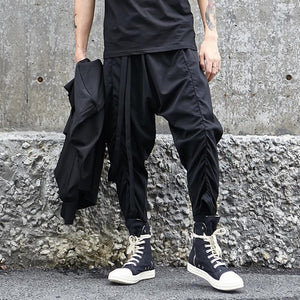 Goth punk harem pants