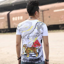 Load image into Gallery viewer, Dragon tiger T-shirt