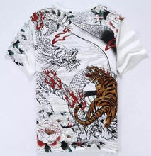 Load image into Gallery viewer, Dragon tiger T-shirt