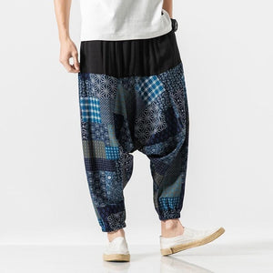 Eastern artistic harem pants