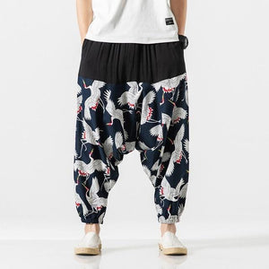 Eastern artistic harem pants